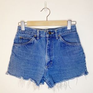 Lee High Waisted Denim Shorts